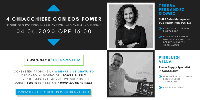 Webinar: Storie di successo in applicazioni medicali e industriali di EOS Power