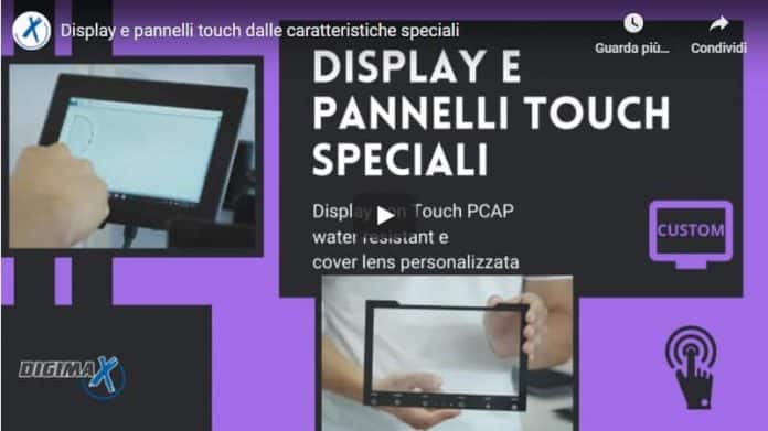 Display e pannelli touch speciali