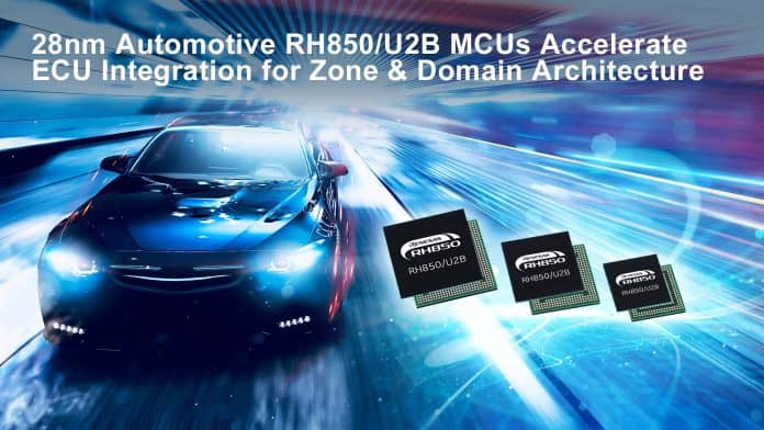 Microcontrollori automotive Cross-Domain a 28nm