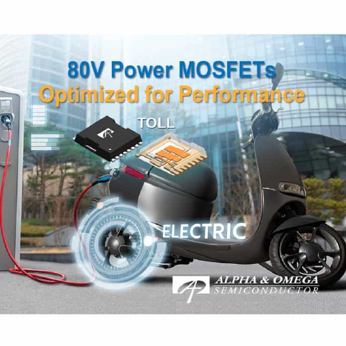 MOSFET di potenza da 80 V con tecnologia Shield Gate