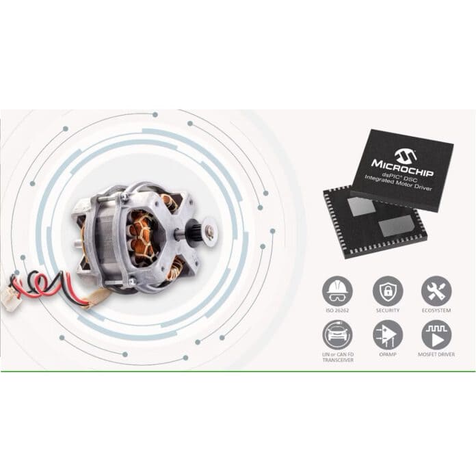 Nuovi motor driver integrati basati su dsPIC DSC