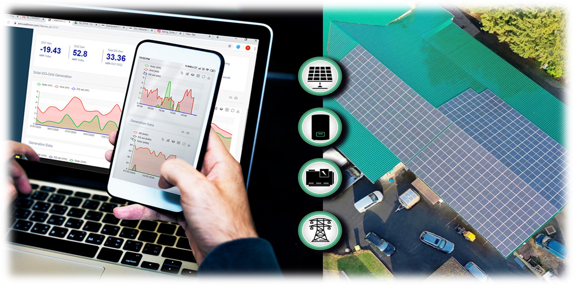 1. PCBA power meter data logger