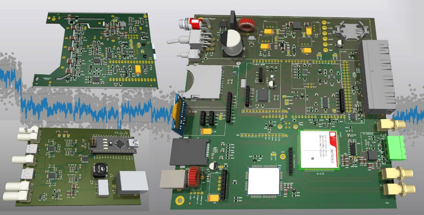 2. PCBA power meter data logger